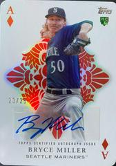 Bryce Miller [Autograph] #AA-67 Baseball Cards 2023 Topps Update All Aces Prices