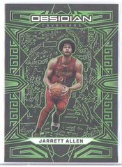 Jarrett Allen [Green] #100 Basketball Cards 2022 Panini Obsidian Prices
