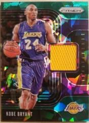 Kobe Bryant [Green Ice] Basketball Cards 2019 Panini Prizm Sensational Swatches Prices