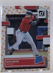 Seth Beer [On Fire Emoji] Baseball Cards 2022 Panini Donruss Prices