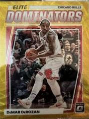 DeMar DeRozan [Gold] #13 Basketball Cards 2022 Panini Donruss Optic Elite Dominators Prices
