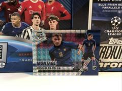 Nicolo Barella #24 Soccer Cards 2021 Panini Mosaic Road to FIFA World Cup Montage Prices