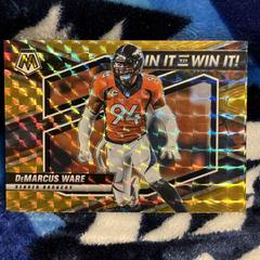 DeMarcus Ware [Gold] #SB-13 Football Cards 2022 Panini Mosaic In It to Win It Prices