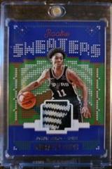 Joshua Primo #RSW-JP Basketball Cards 2021 Panini Hoops Rookie Sweaters Prices