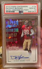 DeForest Buckner [Autograph Cracked Ice Ticket] #134 Football Cards 2016 Panini Contenders Prices