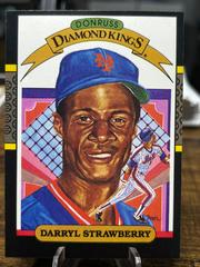 Darryl Strawberry [Diamond Kings] Baseball Cards 1987 Donruss Prices