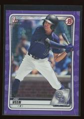 Zac Veen [Purple] #BD-107 Baseball Cards 2020 Bowman Draft Prices