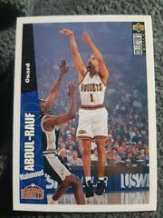 Mahmoud Abdul-Rauf #45 Basketball Cards 1996 Collector's Choice Prices