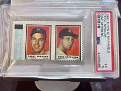 Daryl Spencer [Gene Stephens] Baseball Cards 1962 Topps Stamp Panels Prices