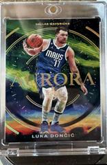 Luka Doncic #1 Basketball Cards 2022 Panini Court Kings Aurora Prices