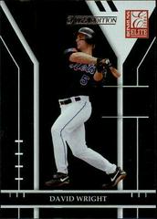 David Wright #121 Baseball Cards 2004 Donruss Elite Extra Edition Prices