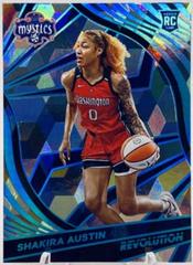 Shakira Austin [Cubic] #8 Basketball Cards 2022 Panini WNBA Rookie Revolution Prices