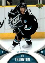 Joe Thornton Hockey Cards 2006 Upper Deck Mini Jersey Collection Prices