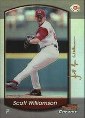 Scott Williamson #26 Baseball Cards 2000 Bowman Chrome Prices
