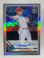Taylor Ward [Holo] Baseball Cards 2019 Panini Donruss Optic Rated Rookie Signatures Prices