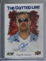 Orange Cassidy #DL-OC Wrestling Cards 2021 Upper Deck AEW The Dotted Line Autographs Prices