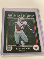 Micah Parsons [Pink] #WK-17 Football Cards 2023 Panini Donruss Elite Whiz Kidz Prices