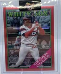Oscar Colas [Red] Baseball Cards 2023 Topps Chrome Update 1988 Prices
