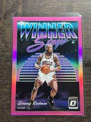 Dennis Rodman [Pink] Basketball Cards 2018 Panini Donruss Optic Winner Stays Prices