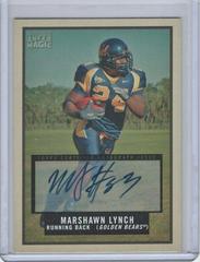 Marshawn Lynch [Autograph] #38 Football Cards 2009 Topps Magic Prices
