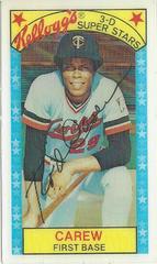 Rod Carew #13 Baseball Cards 1979 Kellogg's Prices