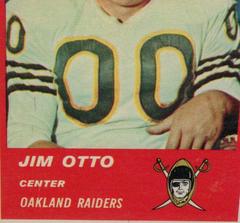 Jim Otto Football Cards 1963 Fleer Prices