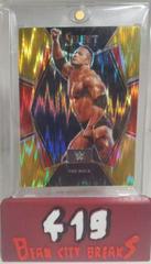 The Rock [Gold Flash] Wrestling Cards 2022 Panini Select WWE Prices