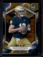 Sam Hartman [Gold] #1 Football Cards 2023 Bowman's Best University Prices