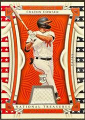 Colton Cowser Baseball Cards 2023 Panini National Treasures Red White and Blue Prices