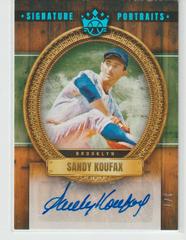 Sandy Koufax [Blue] #SP-SK Baseball Cards 2022 Panini Diamond Kings Signature Portraits Prices