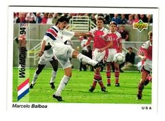 Marcelo Balboa [English, Spanish] Soccer Cards 1994 Upper Deck World Cup Soccer Prices