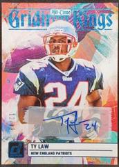 Ty Law [Autograph] #ATG-1 Football Cards 2023 Panini Donruss All Time Gridiron Kings Prices