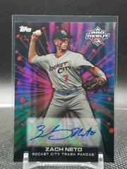 Zach Neto [Red] #FC-ZN Baseball Cards 2023 Topps Pro Debut Future Cornerstones Autographs Prices