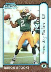 Aaron Brooks [Refractor] #199 Football Cards 1999 Bowman Chrome Prices