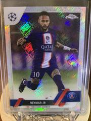 Neymar Jr [Toppsfractor] #10 Soccer Cards 2022 Topps Chrome UEFA Club Competitions Prices