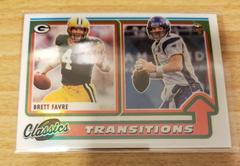 Brett Favre [Red] #T-5 Football Cards 2022 Panini Classics Transitions Prices