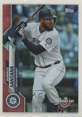 Domingo Santana [Red Foil] Baseball Cards 2020 Topps Opening Day Prices