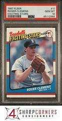 Roger Clemens #11 Baseball Cards 1987 Fleer Exciting Stars Prices