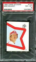 Mike Schmidt Baseball Cards 1983 Topps Stickers Prices