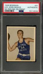 Leo John Mogus [No Red Ink on Front] Basketball Cards 1948 Bowman Prices