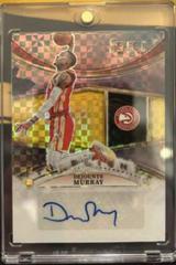 Dejounte Murray [Gold] #IFS-DJM Basketball Cards 2022 Panini Select In Flight Signatures Prices