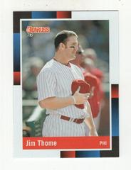 Jim Thome #256 Baseball Cards 2022 Panini Donruss Prices