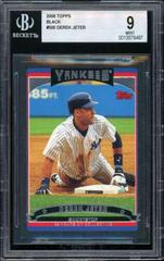 Derek Jeter [Black] #500 Baseball Cards 2006 Topps Prices