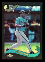 Tim Raines [Black Refractor] #T52 Baseball Cards 2002 Topps Chrome Traded Prices