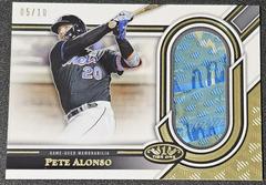 Pete Alonso #GR-PA Baseball Cards 2023 Topps Tier One Gripping Relics Prices