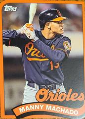 Manny Machado Baseball Cards 2014 Topps 1989 Mini Die Cut Prices
