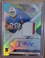 James Cook [White] #RSA-JC Football Cards 2022 Panini XR Rookie Swatch Autographs Prices