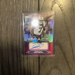 Shaq Thompson [Purple] #II-ST Football Cards 2023 Panini Donruss Elite Impact Impressions Autographs Prices