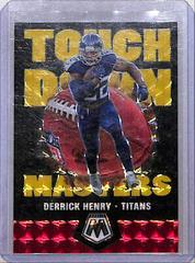 Derrick Henry [Gold Fluorescent] Football Cards 2020 Panini Mosaic Touchdown Masters Prices
