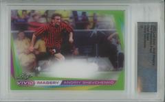 Andriy Shevchenko [Green] Soccer Cards 2022 Leaf Vivid Imagery Prices